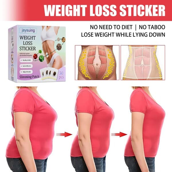 Пластырь для похудения Magnetic Weight Loss Sticker (Магнитные пластыри), 30 шт