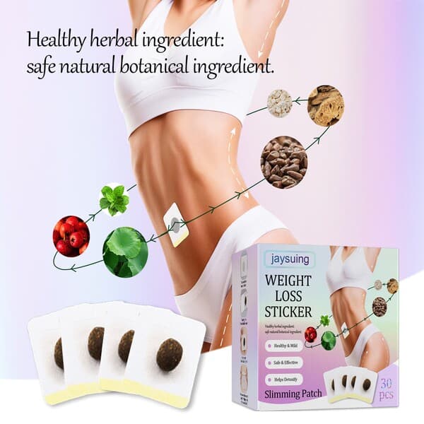 Пластырь для похудения Magnetic Weight Loss Sticker (Магнитные пластыри), 30 шт