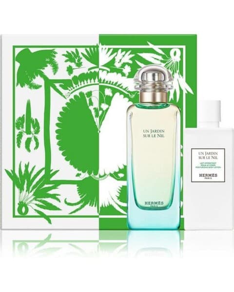 Подарочный набор туалетной воды Hermes un Jardin sur nil (U) set edy 100 ml + Moisturizing body lotion 80 ml fr