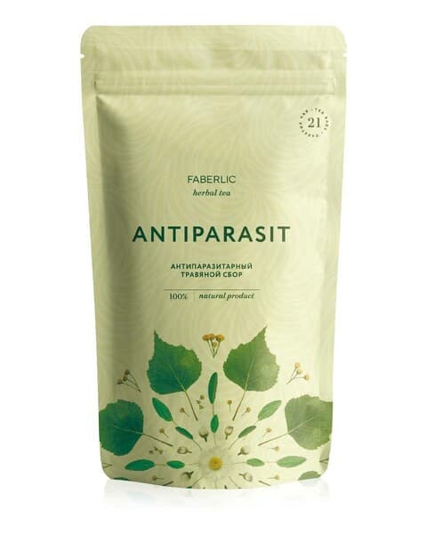 Травяной сбор №6 Herbal Tea ANTIPARASIT, Вес: 31 г Faberlic 15668