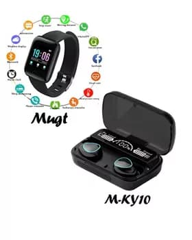 M_KY10 bluetooth nauşnik + Smart bracelet