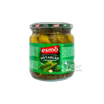 Marinada ýatyrylan hyýar "Esmo", 480 gr