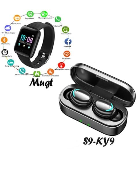 S_KY9 bluetooth nauşnik + Smart bracelet