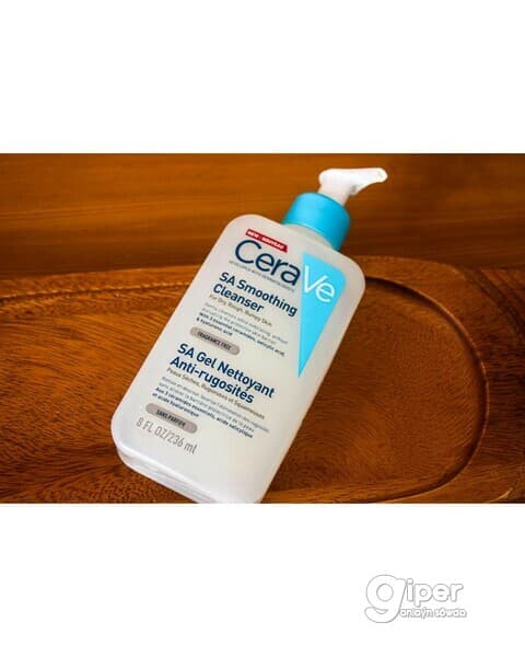 CeraVE SA Smoothing Cleanser успокаивающее очищающее средство для сухой кожи лица,  236 мл