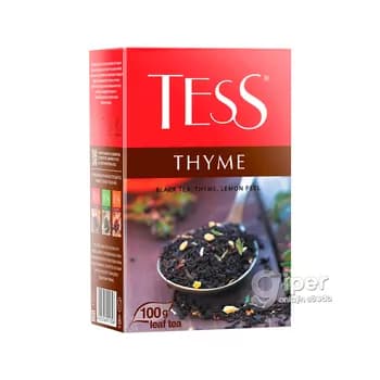 Чёрный чай Tess "Thyme" 100 г
