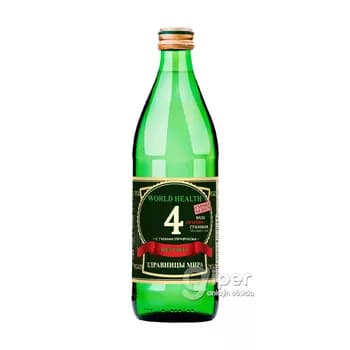 Tebigy gazlandyrylan mineral suw "Ессентуки № 4" 0.45 L