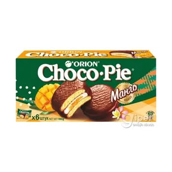 Pirožny Orion Choco Pie "Mango" 6 sany (180 gr)