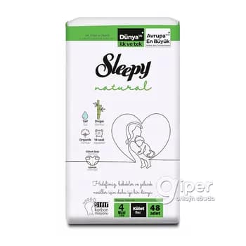 Podguznikler Sleepy "Ultra sensitive" Maxi №4 (7-14 kg), 48 sany