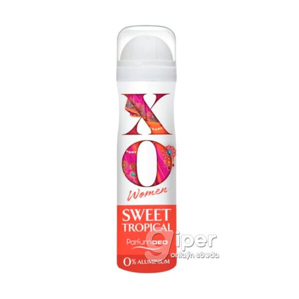 Dezodorant XO "Sweet tropical" 150 ml