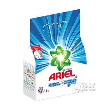 Kir ýuwujy soda Ariel Touch of Lenor Fresh (awtomat) 1,5 kg plastik paket