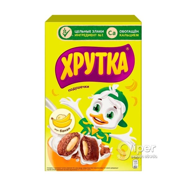 Taýýar ertirlik Хрутка "Banan ýassyjaklar" 220 gr