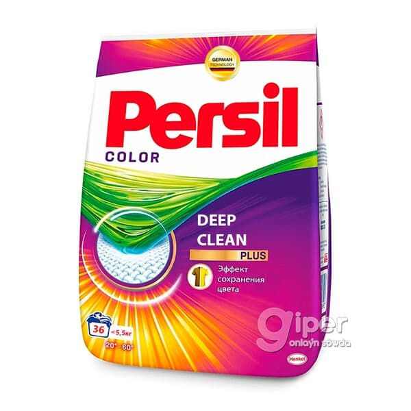 Kir ýuwujy serişde Persil "360° Color" 5.5 kg (Türk)