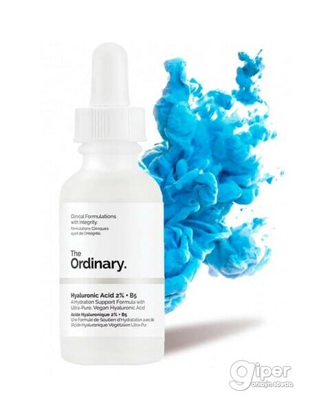 Gialuron kislotaly 2% we B5 witaminli syworotka The Ordinary - "Hyaluronic Acid 2% + B5", 30 ml