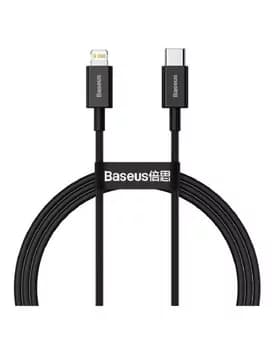Кабель USB-C BASEUS Superior Series Fast Charging, Type-C - Lightning, 20W, 1 м, черный