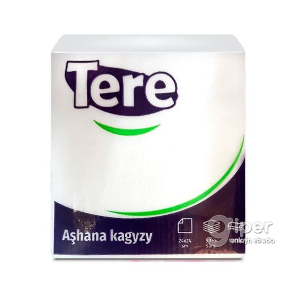 Aşhana salfetkalar "Tere", 50 sany