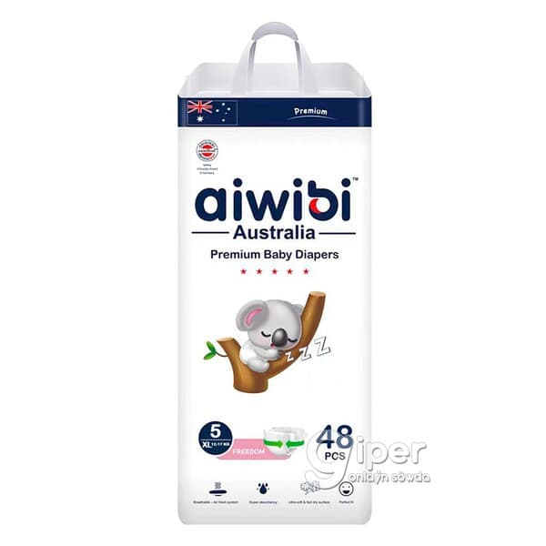 Çaga arlygy "Aiwibi" 5 XL 12-17 kg, 42 sany