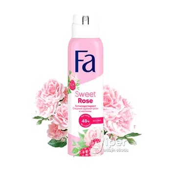 Dezodorant Fa "Sweet rose", 150 ml