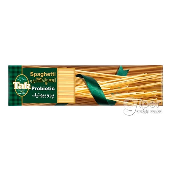 Makaron "Tak" spagetti probiotikli, 500 gr