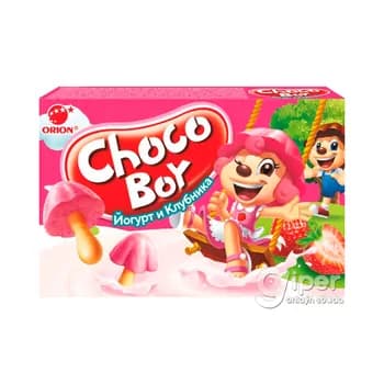 Çagalar üçin köke Orion "Choco Boy" ýogurt we ýertudana, 40 gr