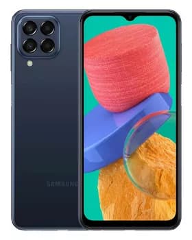 Samsung Galaxy M33 5G 6/128 ГБ, Dual nano SIM, синий (GARA YAKIN RENKI)