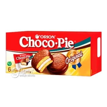 Pirožny Orion Choco Pie, 180 gr