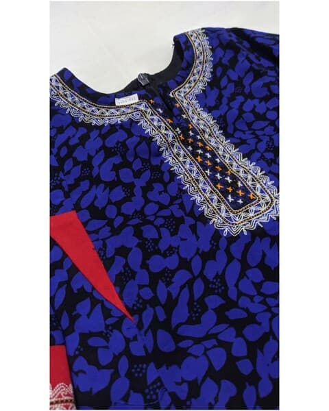 Milli türkmen ýanly çaga köýnegi