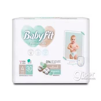 Подгузники Külot Baby Fit Maxi №4 (7-14 кг), 30 шт