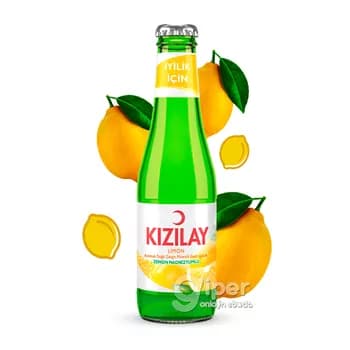 Gazlandyrylan mineral içgi KIZILAY limon tagamly, 200 ml