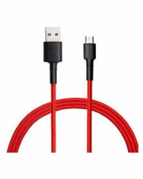 Кабель в оплетке Mi Braided USB Type-C 100 см красного цвета