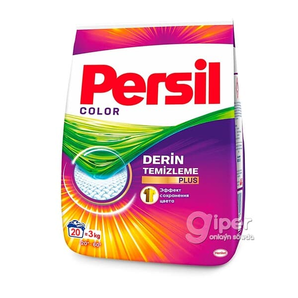 Стиральный порошок Persil Color Deep clean, 3 кг