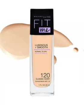 Tonal krem - Maybelline New York Fit Me Luminous & Smooth Liquid Foundation 30ml TON 120