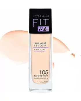 Tonal krem - Maybelline New York Fit Me Luminous & Smooth Liquid Foundation 30ml TON 105