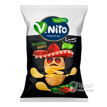 "V_Nito" Çipsiler ýeralmadan, mexican sause 100 gr
