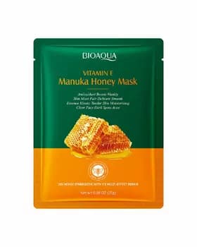 "Bioaqua" тканевая маска для лица с экстрактом мёда и витамином Е