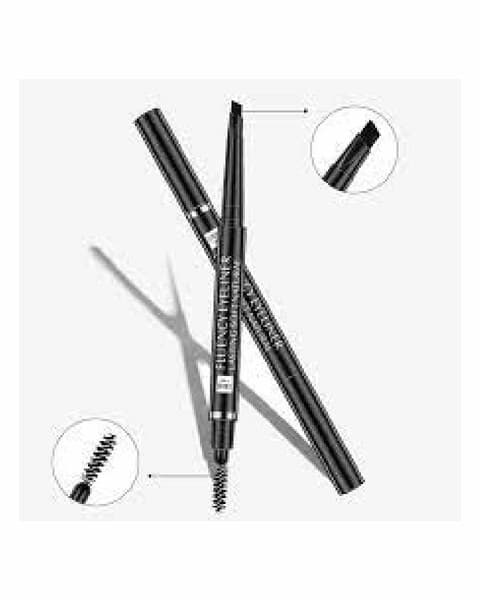 "Bioaqua" Карандаш для бровей с щеточкой Senana Eyebrow Pencil Dazzling Both Ends В011 - черный