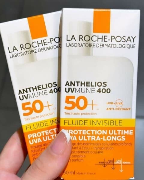 La Roche-Posay ANTHELIOS СОЛНЦЕЗАЩИТНЫЙ НЕВИДИМЫЙ ФЛЮИД SPF 50+/PPD 46 Солнцезащитное средство для лица и кожи вокруг глаз