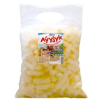 Bars "Aýyjyk" şekerli mekgejöwen taýajyklary, 500 gr