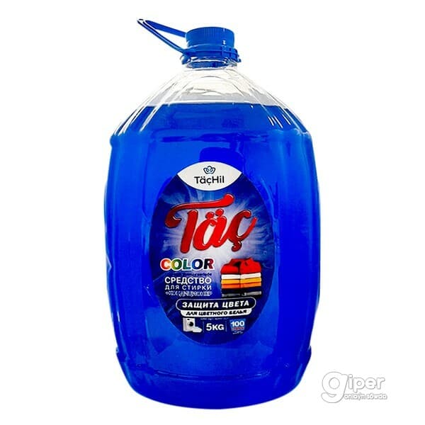 Средство для стирки + кондиционер "Täç" для цветных, 5 кг