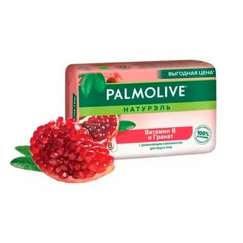 Sabyn Palmolive "Natural" nar we witamin W, 90 gr