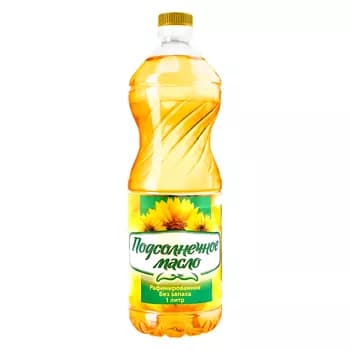 Günebakar ýagy "Подсолнечное масло", 1 lt