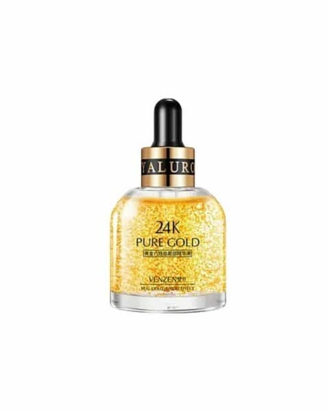 Сыворотка-лифтинг для лица и век с биозолотом Venzen 24k Pure Gold Golden Argireline Eye Essence 30 мл