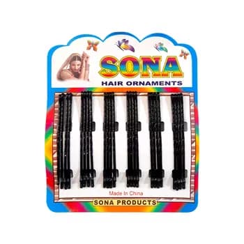 Saça dakylýan newidimka gara, 24  sany