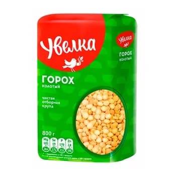 "Увелка" ýylmanan döwülen nohut, 800 gr