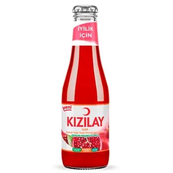 Gazlandyrylan mineral içgi KIZILAY nar tagamly, 200 ml