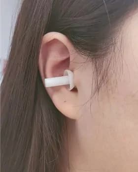 Uky we syýahat üçin 1 sany suw geçirmeýän silikon gulaklyklar