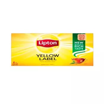 Чай черный Lipton Yellow label в пакетиках, 25 шт, 50 гр
