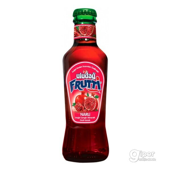 Gazlandyrylan mineral içgi "Uludag Frutti" nar  tagamly, 200 ml