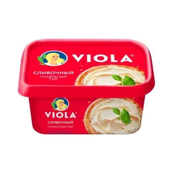 Ereme peýnir Valio "Viola" gaýmakly ýaglygy 50%, 400 gr