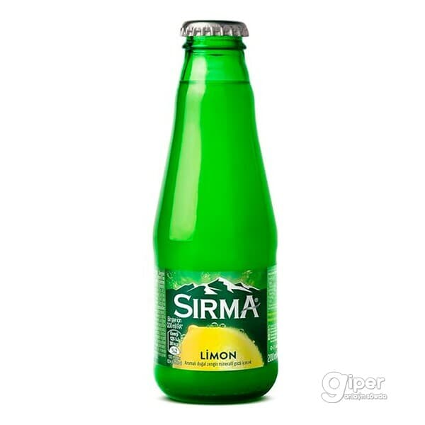 Limon tagamly mineral suw Sırma, 200 ml