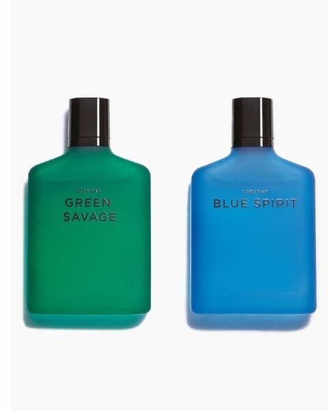 ZARA MAN парфюм GREEN SAVAGE и BLUE SPIRIT